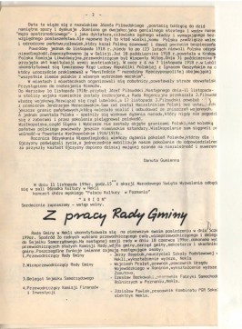 Przegląd Nekielski 01 / 1990 strona 2