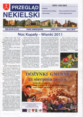 Przegląd Nekielski 07 / 2011 strona 1