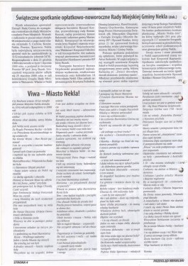 Przegląd Nekielski 01 / 2010 strona 4