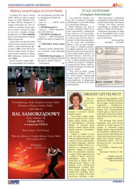 Przegląd Nekielski 12 / 2011 strona 3