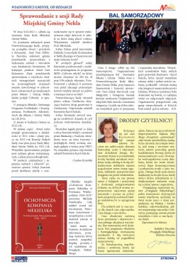 Przegląd Nekielski 02 / 2012 strona 3