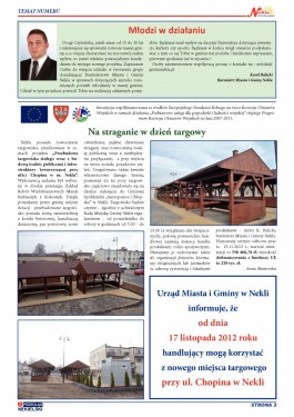 Przegląd Nekielski 11 / 2012 strona 3