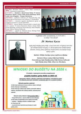 Przegląd Nekielski 8 / 2025 strona 3