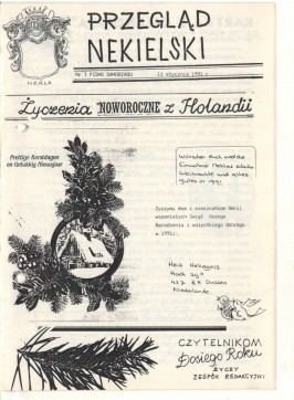 Przegląd Nekielski 01 / 1991 strona 1
