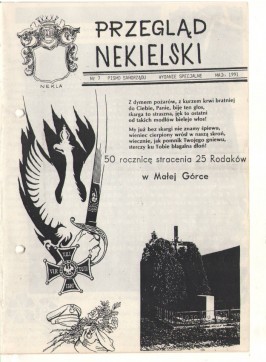 Przegląd Nekielski 05 / 1991 strona 1