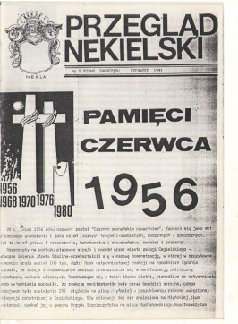 Przegląd Nekielski 06 / 1991 strona 1