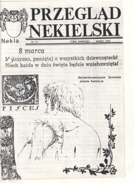 Przegląd Nekielski 03 / 1992 strona 1