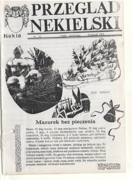 Przegląd Nekielski 04 / 1992 strona 1