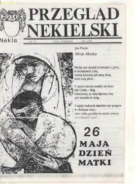Przegląd Nekielski 05 / 1992 strona 1