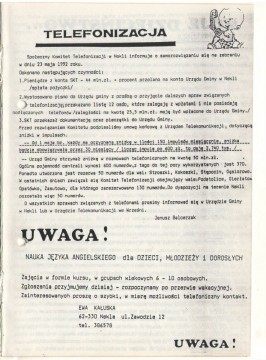 Przegląd Nekielski 06 / 1992 strona 3