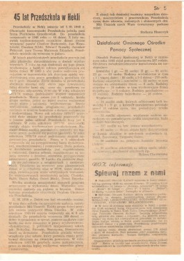 Przegląd Nekielski 02 / 1993 strona 5