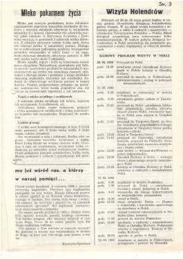 Przegląd Nekielski 05 / 1993 strona 3