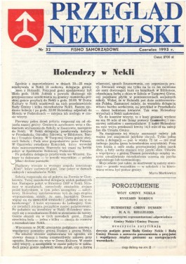 Przegląd Nekielski 06 / 1993 strona 1
