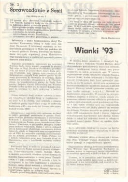 Przegląd Nekielski 07 / 1993 strona 2