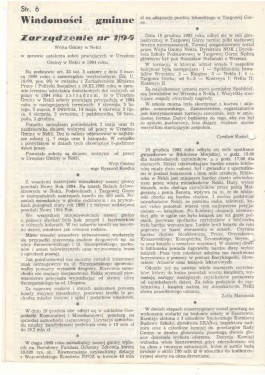 Przegląd Nekielski 01 / 1994 strona 6