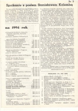 Przegląd Nekielski 03 / 1994 strona 3