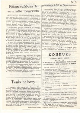 Przegląd Nekielski 05 / 1994 strona 5