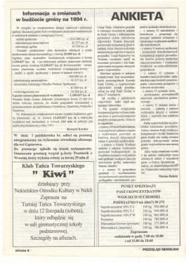 Przegląd Nekielski 10 / 1994 strona 4