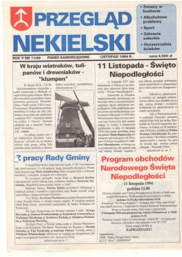 Przegląd Nekielski 11 / 1994 strona 1