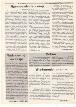 Przegląd Nekielski 12 / 1994 strona 3