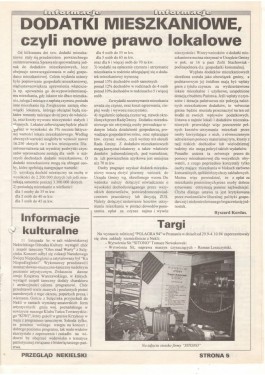 Przegląd Nekielski 12 / 1994 strona 5