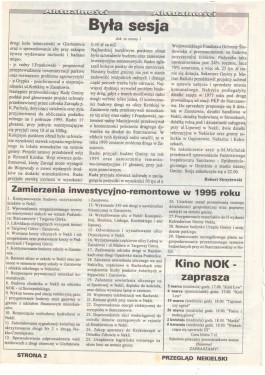 Przegląd Nekielski 02 / 1995 strona 2