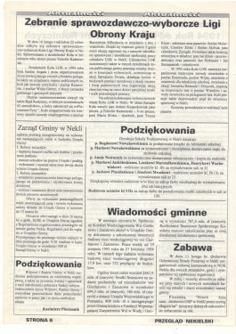 Przegląd Nekielski 02 / 1995 strona 6