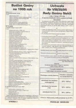 Przegląd Nekielski 03 / 1995 strona 2