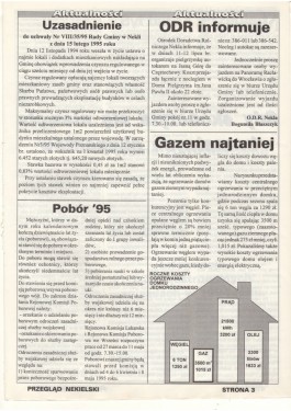 Przegląd Nekielski 03 / 1995 strona 3