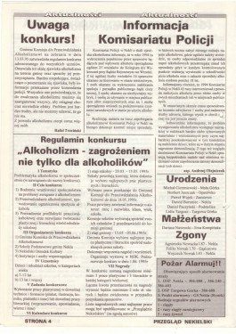 Przegląd Nekielski 04 / 1995 strona 4