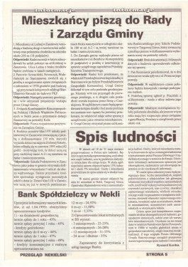 Przegląd Nekielski 04 / 1995 strona 5