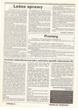 Przegląd Nekielski 04 / 1995 strona 6