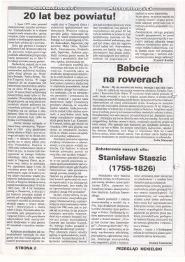 Przegląd Nekielski 07 / 1995 strona 2