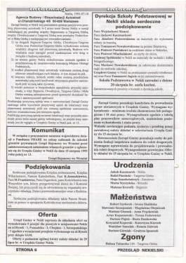 Przegląd Nekielski 07 / 1995 strona 6