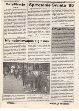 Przegląd Nekielski 10 / 1995 strona 2
