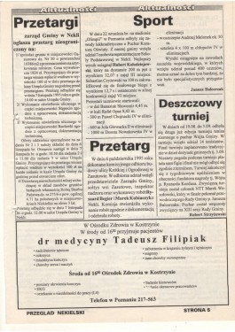 Przegląd Nekielski 10 / 1995 strona 5