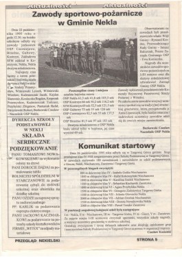 Przegląd Nekielski 11 / 1995 strona 5