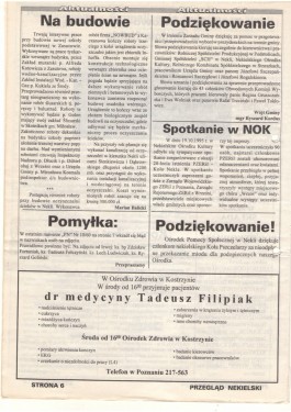 Przegląd Nekielski 11 / 1995 strona 6