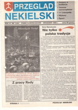 Przegląd Nekielski 12 / 1995 strona 1