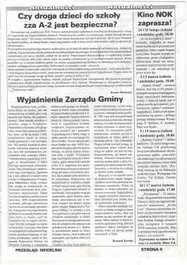 Przegląd Nekielski 02 / 1996 strona 5