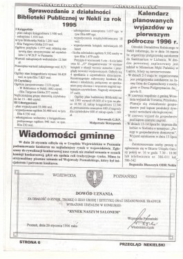 Przegląd Nekielski 02 / 1996 strona 6