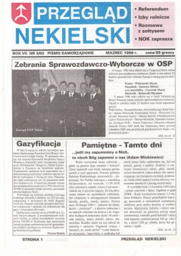 Przegląd Nekielski 03 / 1996 strona 1