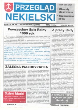 Przegląd Nekielski 05 / 1996 strona 1