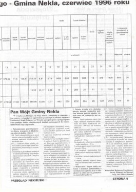 Przegląd Nekielski 07 / 1996 strona 5