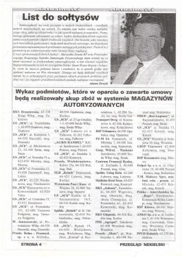 Przegląd Nekielski 10 / 1996 strona 4