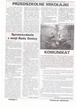 Przegląd Nekielski 12 / 1996 strona 2