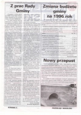 Przegląd Nekielski 01 / 1997 strona 2