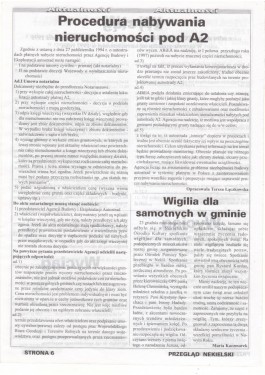 Przegląd Nekielski 01 / 1997 strona 6