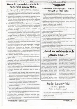 Przegląd Nekielski 03 / 1997 strona 3