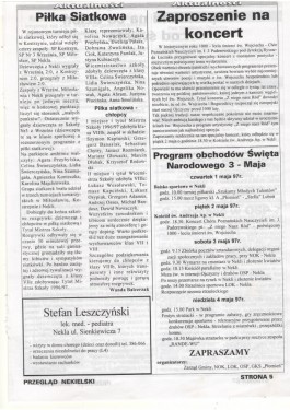 Przegląd Nekielski 04 / 1997 strona 5